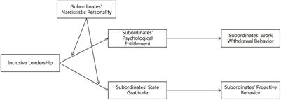 A study on the double-edged sword effect of inclusive leadership on employees’ work behaviour—dual path perspective of cognition and affection